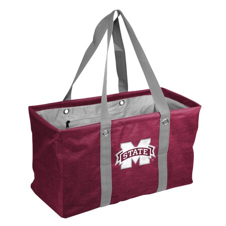 Logo Brands Mississippi State Crosshatch Picnic Caddy 177-765-CR1